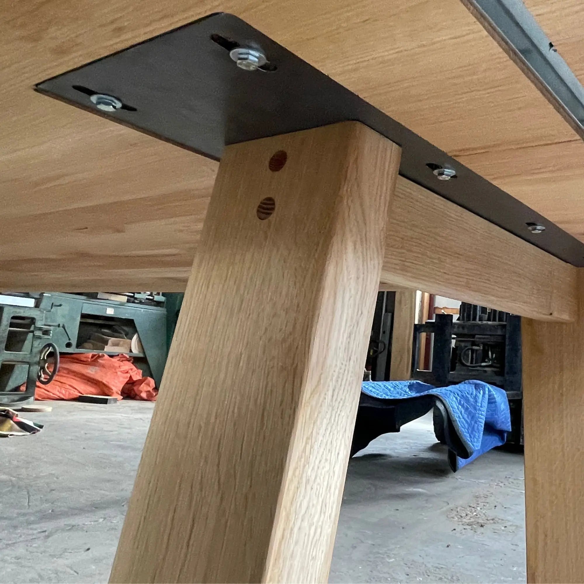 Eikenhouten Elwyn - Rechthoekig