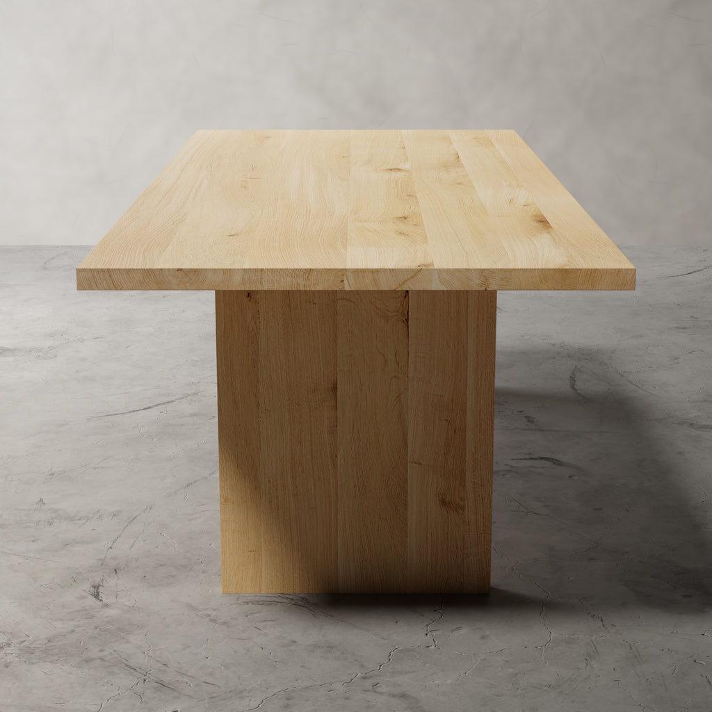 No Fuzz – massief eiken eettafel