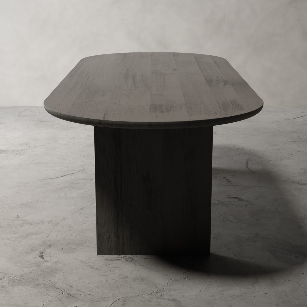 No Fuzz Ovaal – massief eiken eettafel