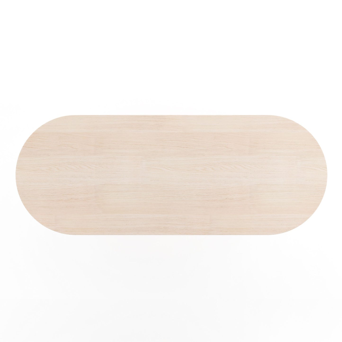 No Fuzz - Plat Ovaal - Rechte Rand - Light Rock