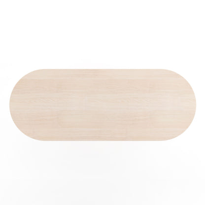 No Fuzz - Plat Ovaal - Rechte Rand - Light Rock