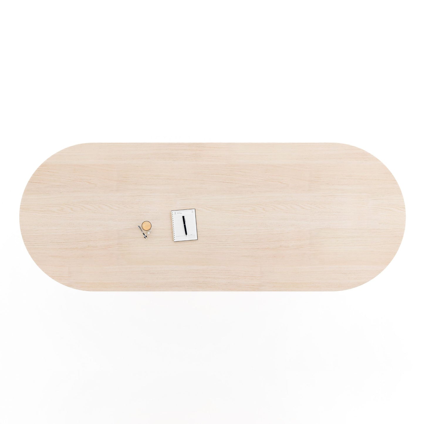 No Fuzz - Plat Ovaal - Rechte Rand - Light Rock